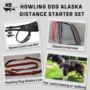 Howling Dog Alaska – Canicross Starter Set with Distance Harness