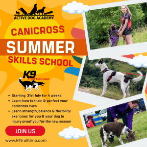 Canicross Summer Skills School Course (Starts July 31st 2023)