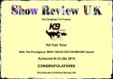 Show Review UK Award